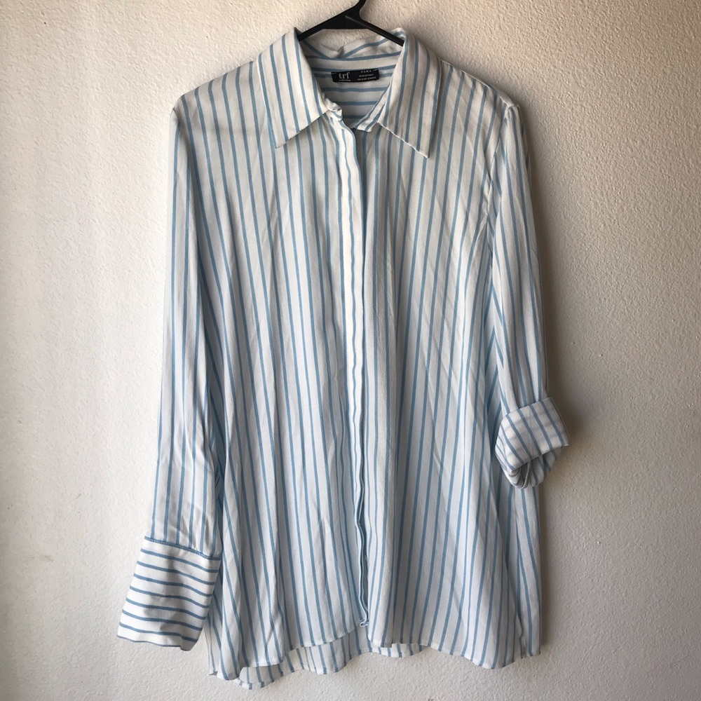 🚫SOLD ZARA trf Collection Shirt Dress